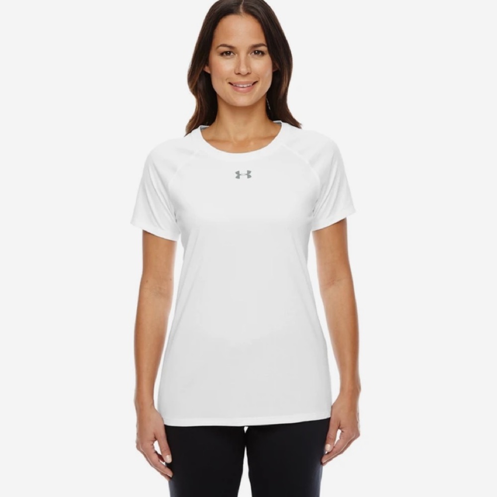🛑CLEARANCE‼️ 🆕 Under Armour Locker room T White size medium